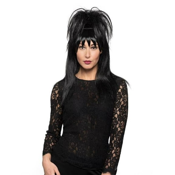 Enigma 00051 BLK Beetlejuice Goth Lydia Wig, Black