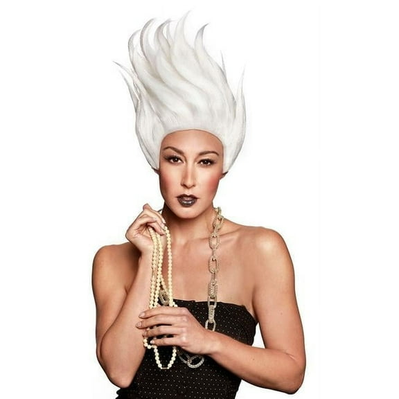 Enigma 00102 WHT Sea Witch Ursula Wig, White