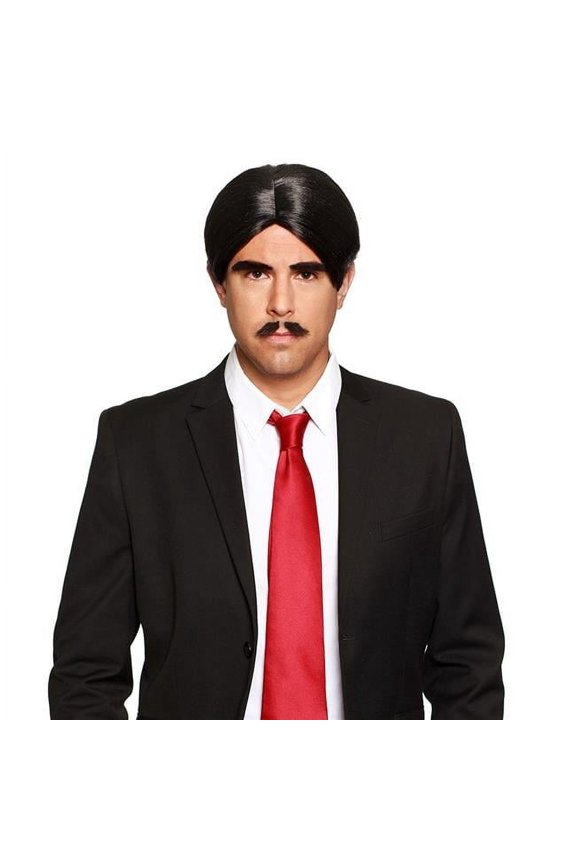 Enigma 00109 BLK Monster Dad Wig, Black