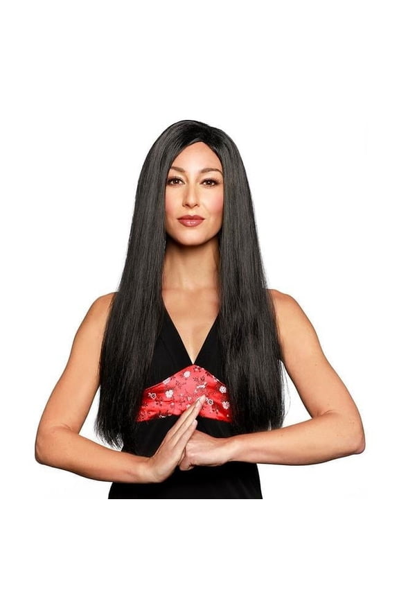 Enigma 00112 BLK Warrior Princess Mulan Wig, Black