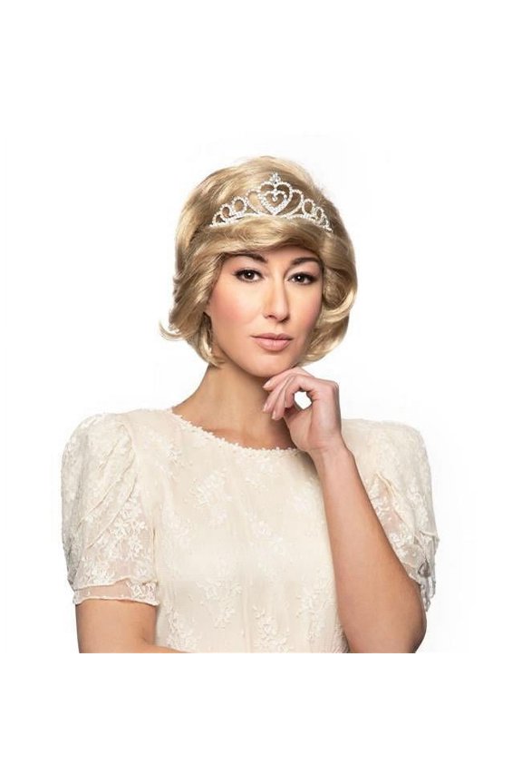 Enigma 00432 BLD Crown Princess Diana Wig, Blonde