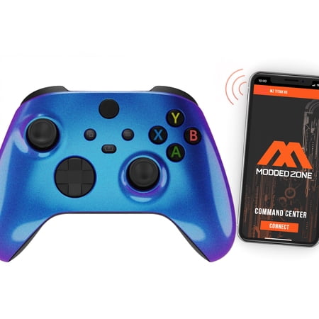 "Enigma" Xbox One X SMART Custom Rapid Fire Modded Controller.FPS mods. COD Warzone