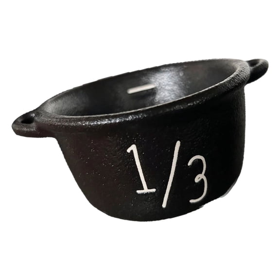 Enigmatic Cauldron Measuring Cups Halloween Kitchen Accessories for Baking, Candy Making & Celebration Decor