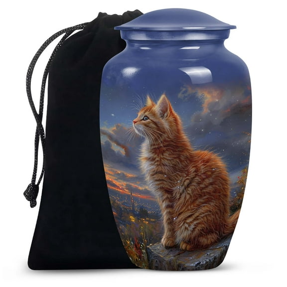 Enigmatic Flames Bird Urn - Urn For Human Ashes Adult Men - Urn For Ashes Adult Male - Ash Urn For Ashes - Cremation Urns For Human Ashes Adult Male (Size -10inch)