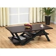 Enitial Lab 10376CTBLK Caleb Coffee Table in Matte Black Finish