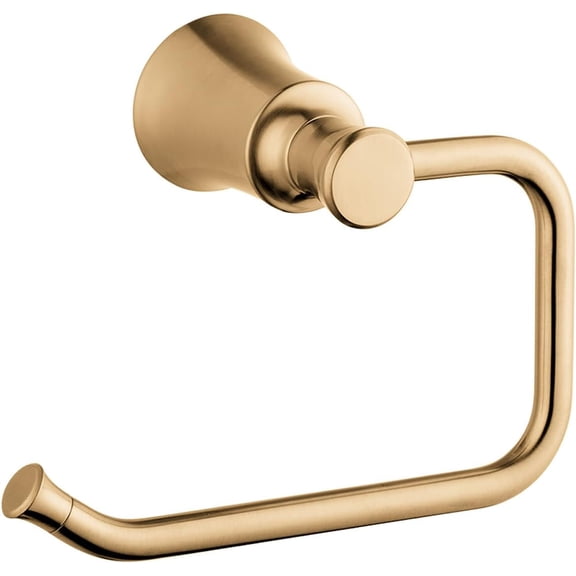 EnjinZZ Toilet Paper Holder 5-inch Transitional Accessories in Brushed Nickel, 04787820