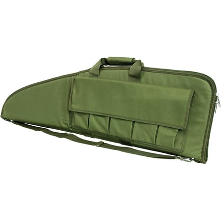 EnjinZZ VISM Deluxe Padded Rifle Case with External Magazine Pockets
