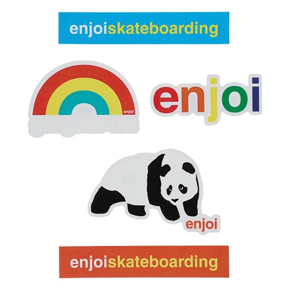 Enjoi Assorted/Random Decals 5 Piece