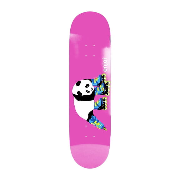 Enjoi Big Box Roller Blades Skateboard Deck - 8.5" Pink R7 (Deck Only)