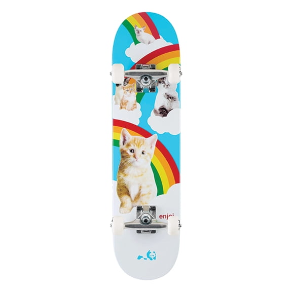 Enjoi Kitten Dreams Soft Top Complete Skateboard 7.25