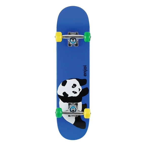 Enjoi Panda Complete Skateboard 7.0 Blue