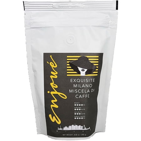 Enjoué Exquisite Milano Miscela di Caffe Ground Coffee 8.8oz/250g