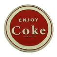 thumbnail image 1 of Enjoy Coke Text Coca Cola Belt Buckle Bottle Co Drink Red Fountain Metal New Men Women Fashion Western Cowgirl Cowboy Rodeo Style, 1 of 4