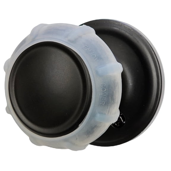 Enjoy Cover - Silicone Door knob Grips Nonslip Fits All Door Knob Universal Size 4 Pack Foggy Clear