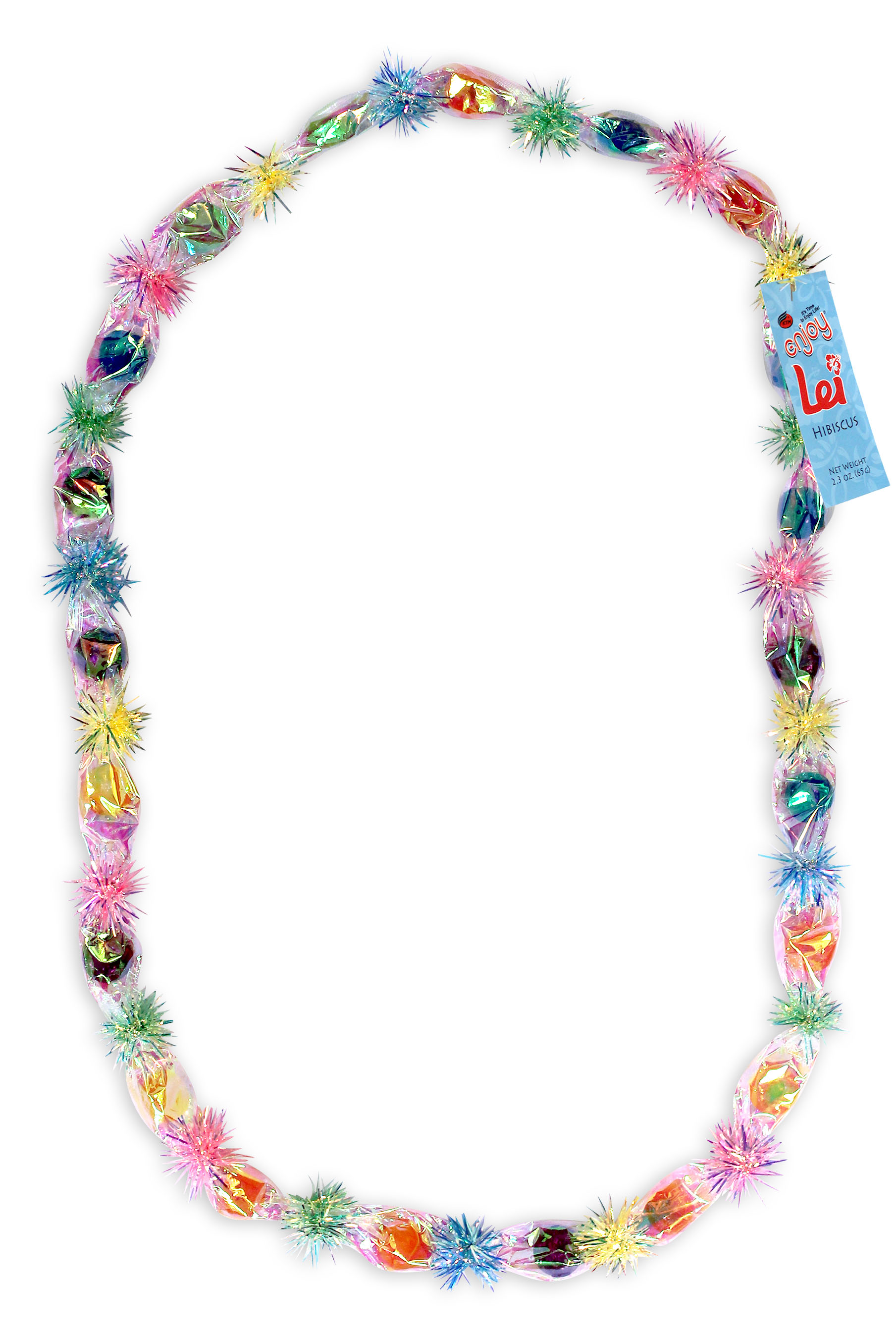 Enjoy Hibiscus Candy Lei, 2.3 oz