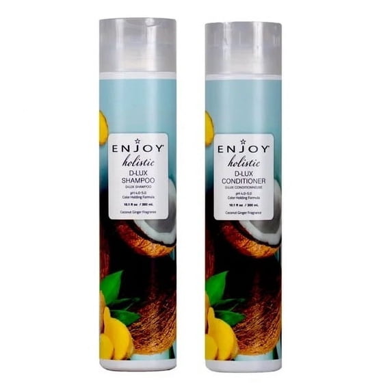 Enjoy Holistic D-LUX Shampoo 10.1 oz & Conditioner 10.1 oz Duo Set