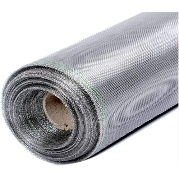 Enjoy Home R.S. 304 Stainless Steel Woven Wire Mesh, 20 Mesh Screens 1 Mm Hole, Windows Doors Filter Mesh for Home Kitchen Garden,100x300cm(39x118inch)
