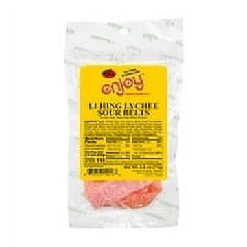 Enjoy Li Hing Lychee Sour Belts (2.5 oz)