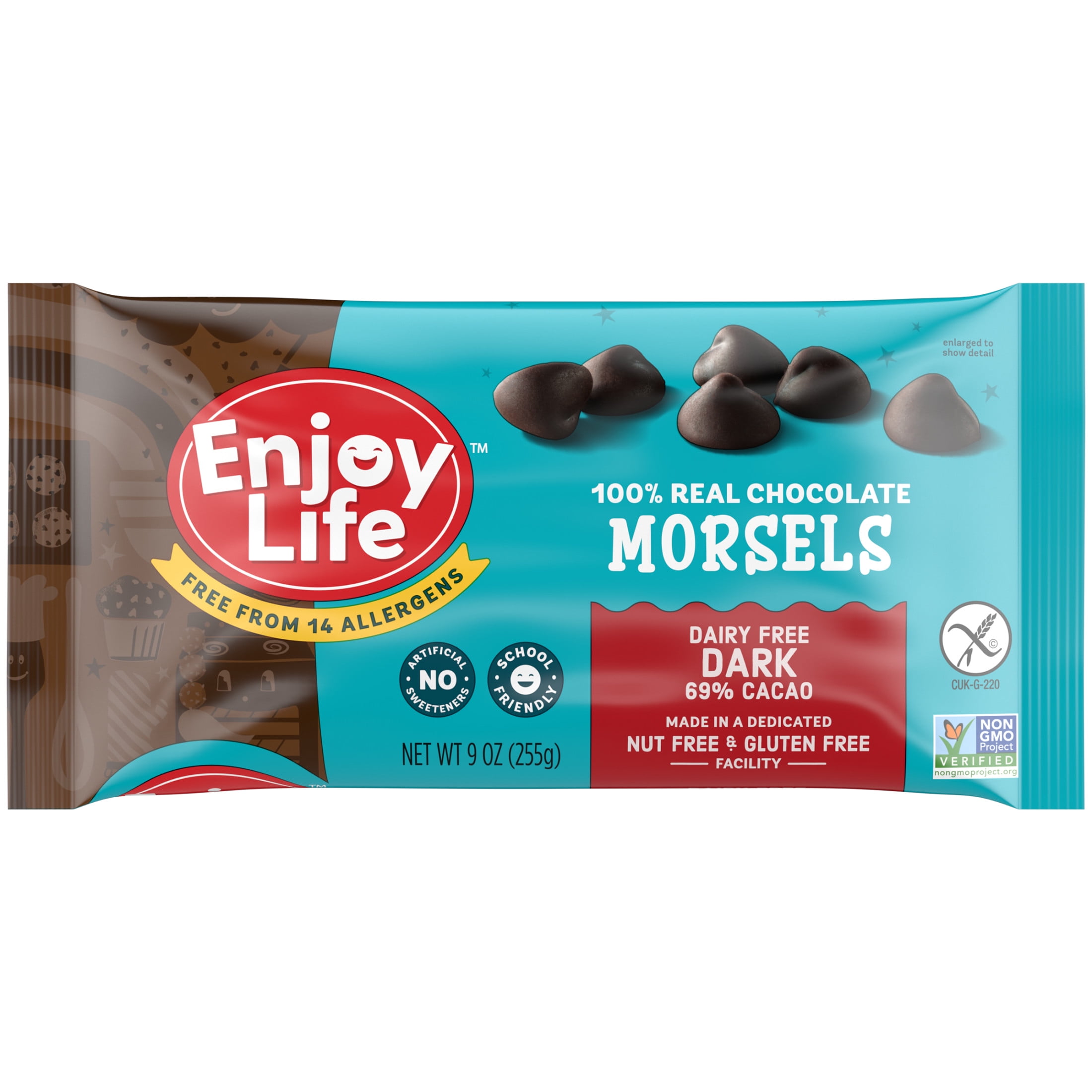 ✨Enjoy Life✨ Enjoy Life Dairy Free Dark Chocolate Morsels 9 oz Vegan Gluten