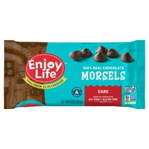 Enjoy Life Allergy Friendly, Dairy Free Dark Chocolate Morsels, Baking Chocolate, 9 oz