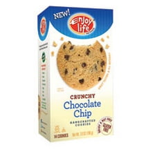 Enjoy Life Crunchy Chocolate Chip Cookies, 6.3 oz Box