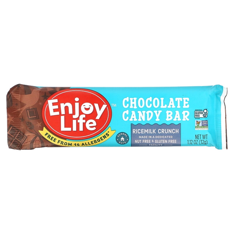 Enjoy Life Foods, Chocolate Flavored Confectionary Bars, Ricemilk