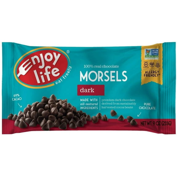 Enjoy Life Real Chocolate Morsels Dark Chocolate 9 oz