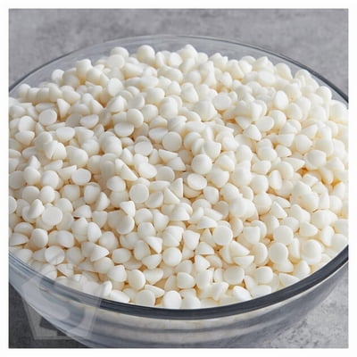 Enjoy Life White Vegan 4M Chocolate Chips 5 lb. - 4/Case