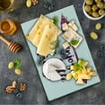 thumbnail image 1 of Enjoy the Little Things Cutting Board, Traditional Motif with Boho Inspirational Words, Decorative Tempered Glass Cutting and Serving Board, Small Size, Multicolor, by Ambesonne, 1 of 5
