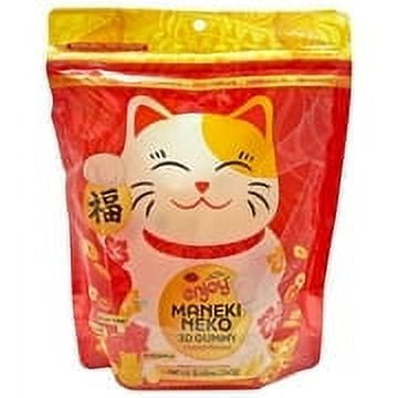 Enjoy Maneki Neko Fun Pak (8.46 oz), Gummy Candy, Resealable Bag, Contains Coconut