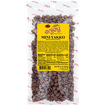 Enjoy Mini Yakko, Japanese Rice Cracker (8oz), Resealable Bag, Contains Soy, Wheat, and Fish