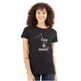 thumbnail image 1 of Enjoy Moment Cute Inspirational Womens Slim Fit Graphic Tee Brisco Brands M, 1 of 5
