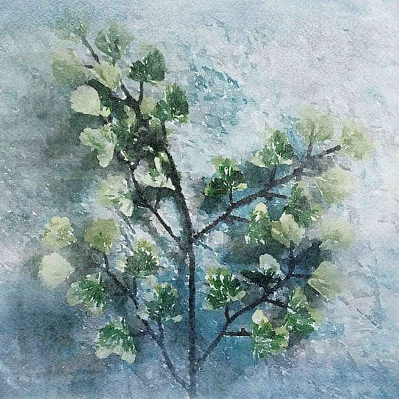 "Enjoy Nature 2" Painting Print on Wrapped Canvas