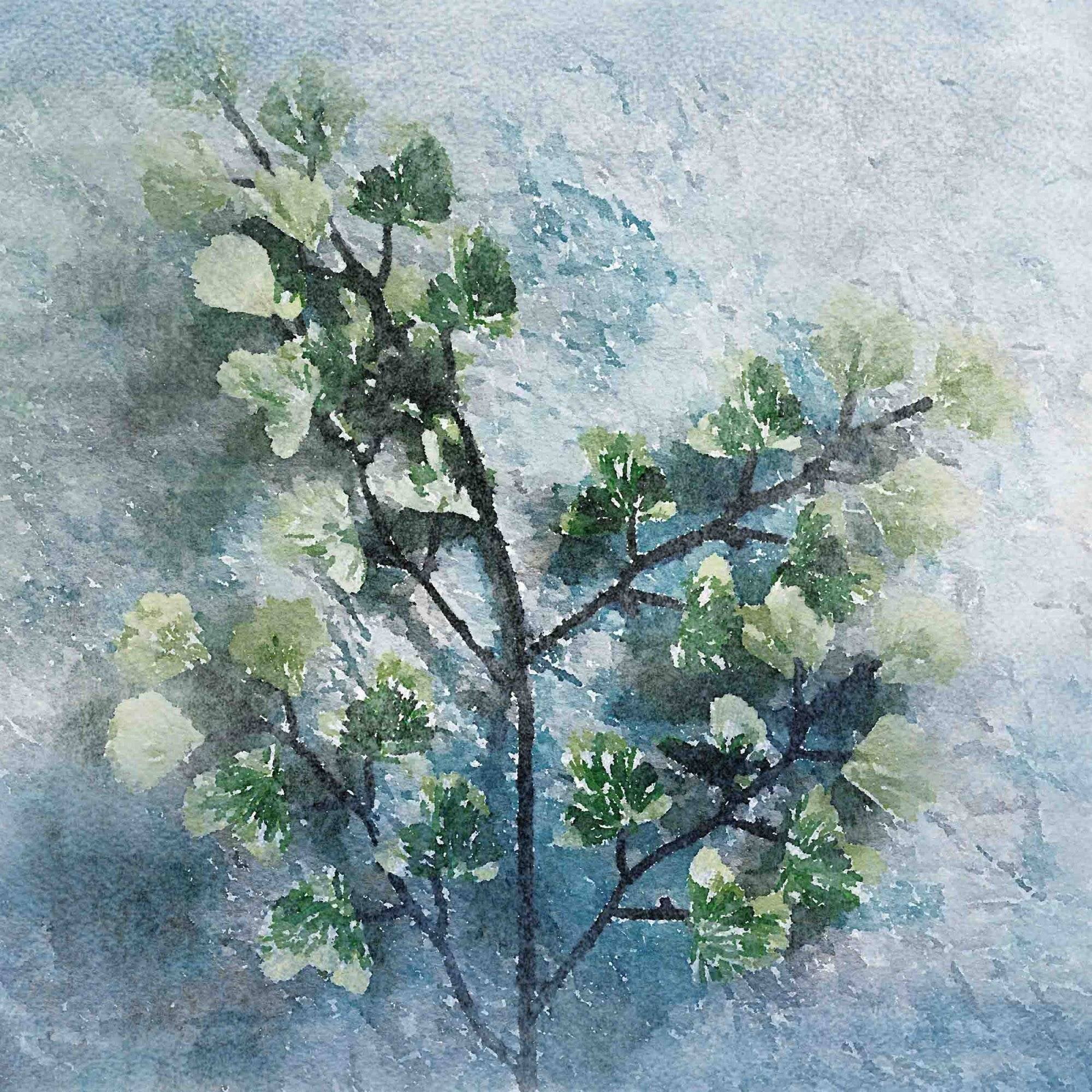 "Enjoy Nature 2" Painting Print on Wrapped Canvas