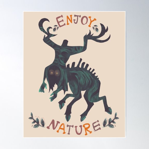 Enjoy Nature Poster, 24x36 UNFRAMED