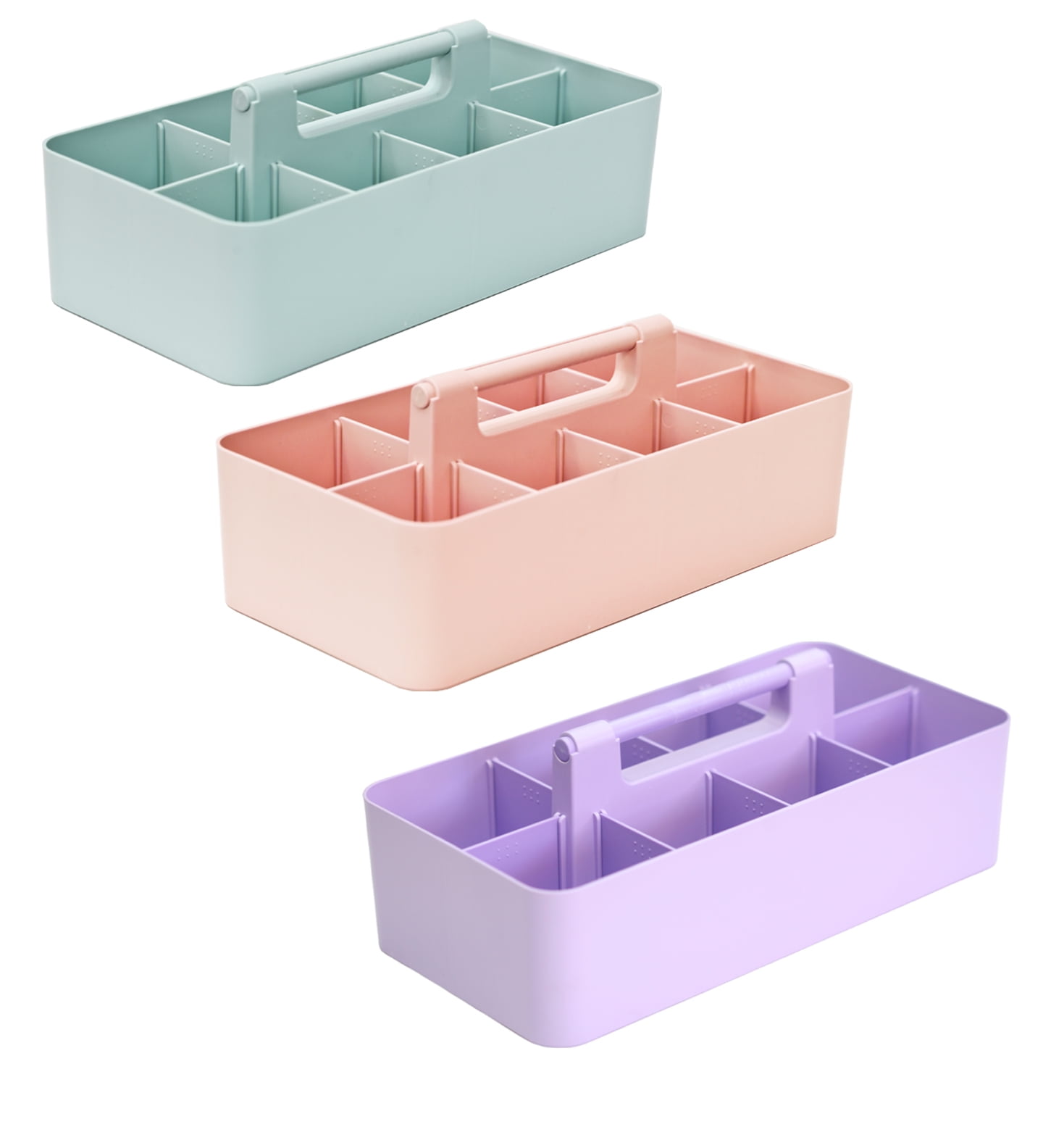 Enjoy Organizer 8-Compartment Desktop Organizer, 3 Count, 1 Pack