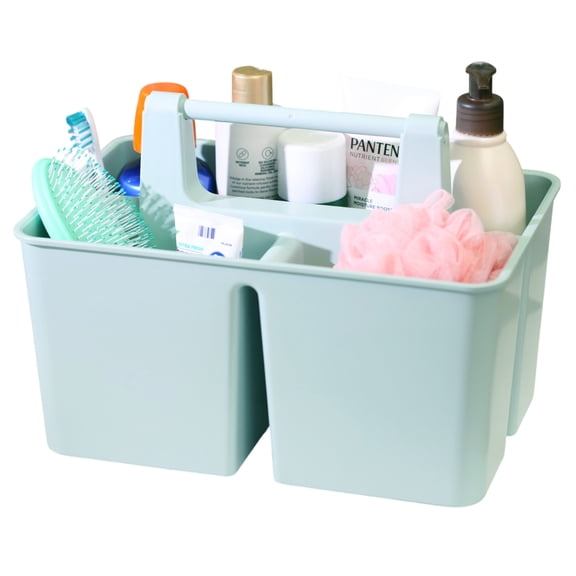 Enjoy Organizer-Shower Caddy Organizer with Handle, 3 Compartments, Portable Storage Bin for Bathroom, Dorm, Gym -Made In USA
