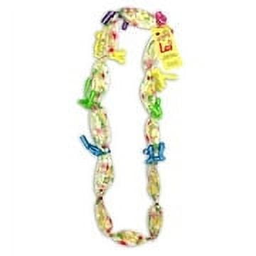 Enjoy Pineapple Chewy Candy Lei (2.5 oz), Chewy Candy, Plastic Wrap, No Allergens