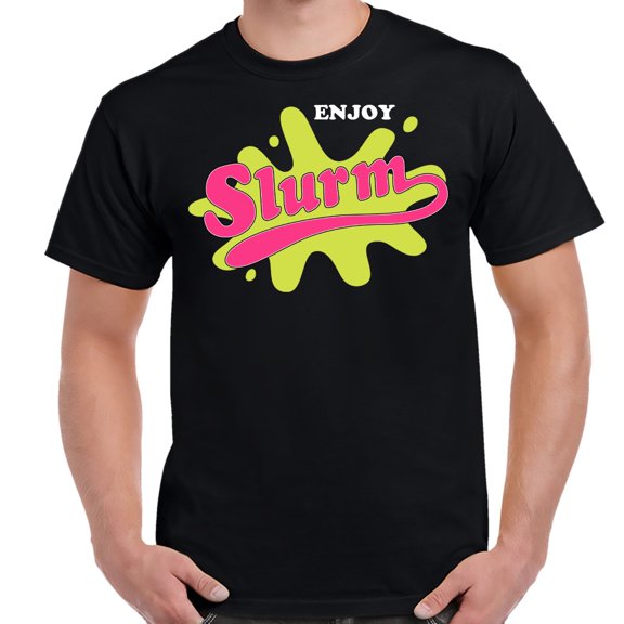 Enjoy Slurm Logo Adult Shirt-Small