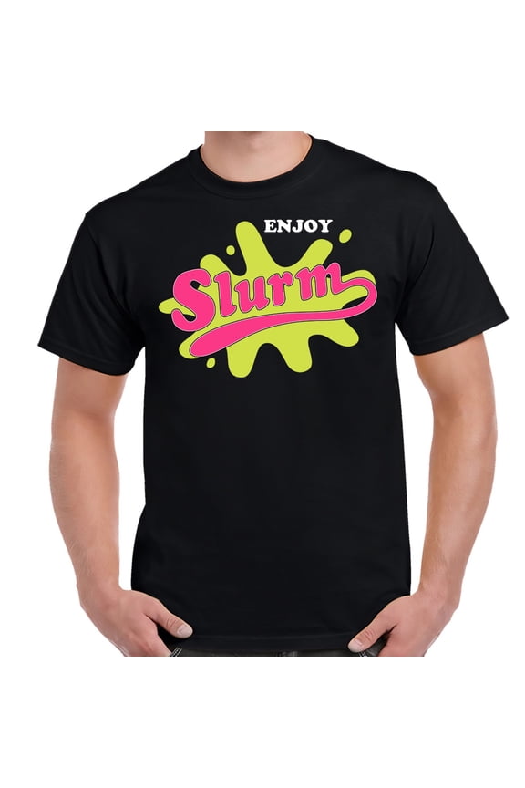 Enjoy Slurm Logo Adult Shirt-Small
