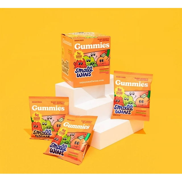 Enjoy Small Wins Sour Mix Gummies