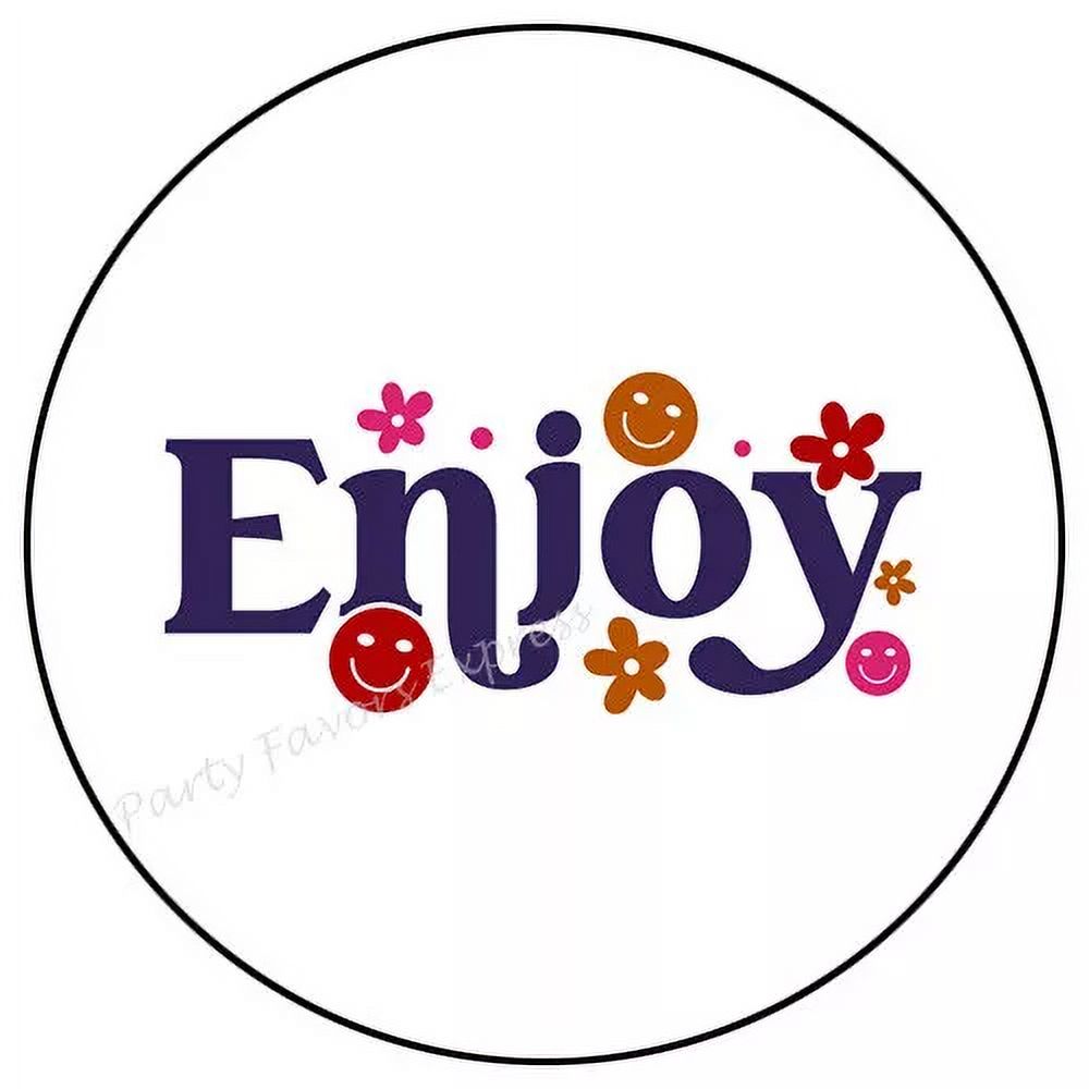 Enjoy Sticker Party Favors Sticker Envelope Seals Labels Stickers Phone ...