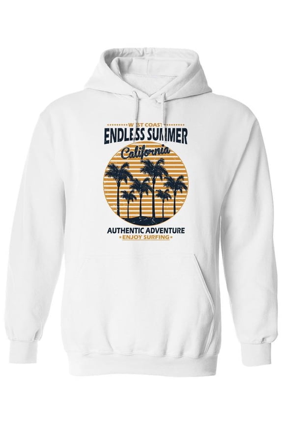 Enjoy Surfing Hoodie Men -Image by Shutterstock, Male Large
