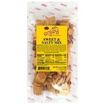 Enjoy Sweet and Salty Mix (6 oz), Contains Soy, Wheat, and Fish, Resealable Bag