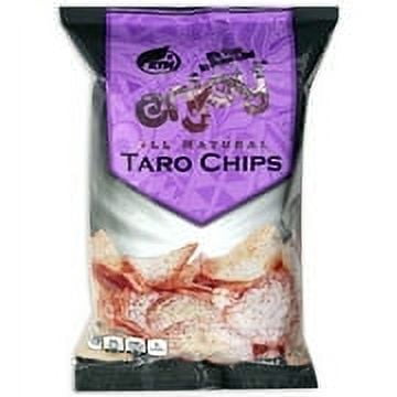 Enjoy Taro Chips (3.53 oz), Fried Chips, Plastic Bag, Contains No Allergens