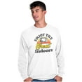 thumbnail image 1 of Enjoy The Great Indoors Vintage TV Long Sleeve TShirt Men Women Brisco Brands S, 1 of 6