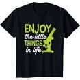 thumbnail image 1 of Enjoy The Little Things In Life Microscopes Microscope T-Shirt, 1 of 3