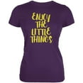 thumbnail image 1 of Enjoy The Little Things Juniors Soft T Shirt, 1 of 1