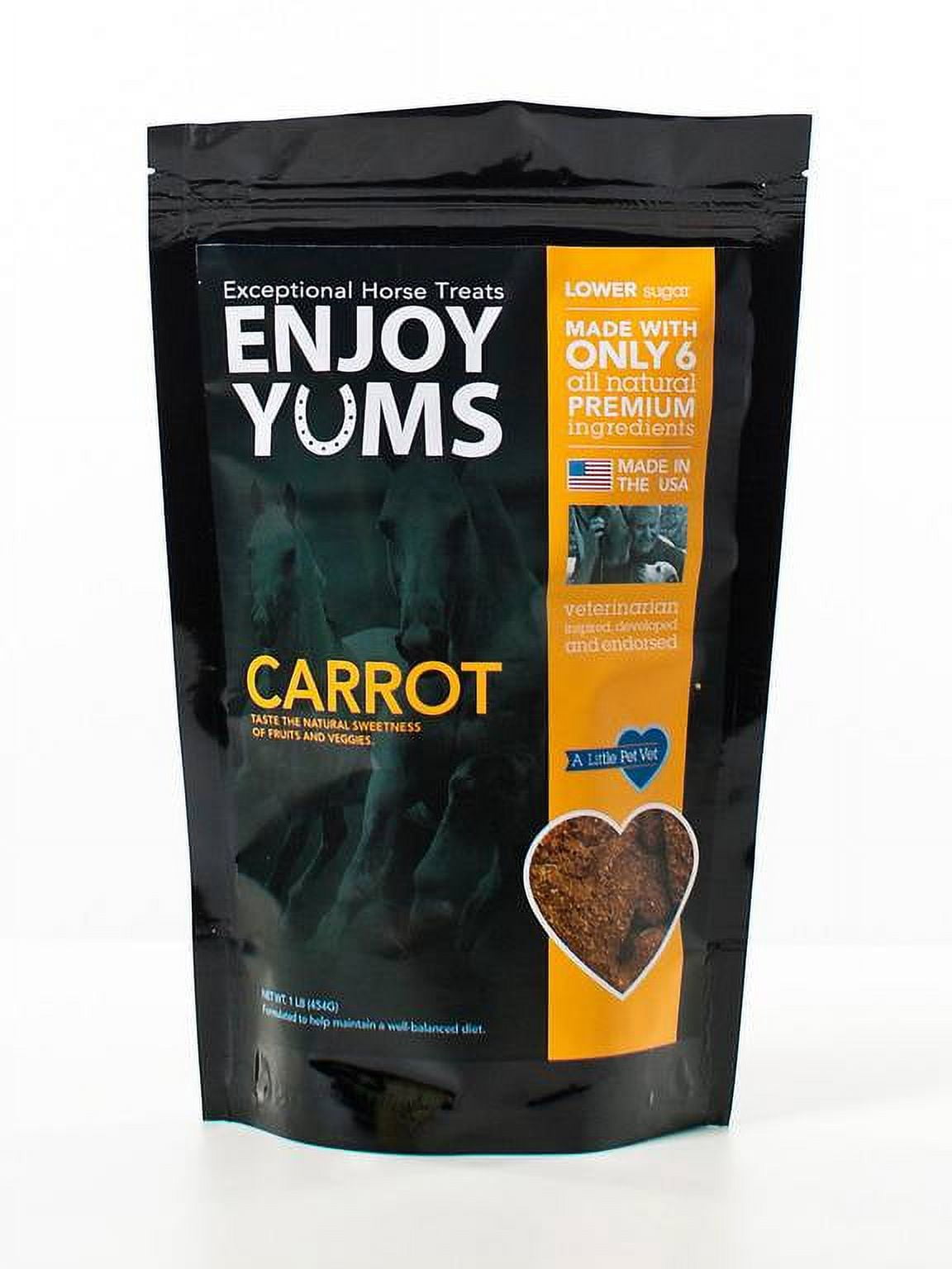 Enjoy Yums Horse Treats Carrot