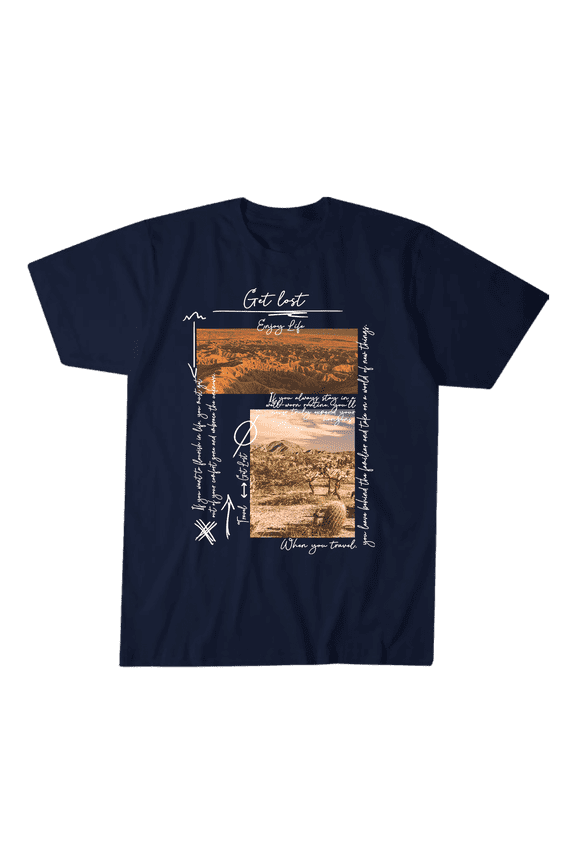 Vintage Graphic T-shirts Enjoy Desert Life, Cotton, Size S-2XL